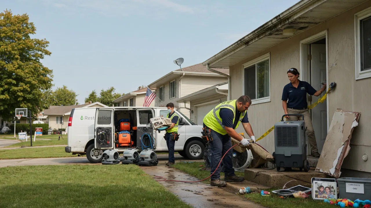 Water Damage Restoration in New Lexington, OH near me